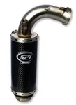 STRAIGHTLINE 134-169 Lightweight Exhaust Silencer/Muffler - High-Performance Exhaust System