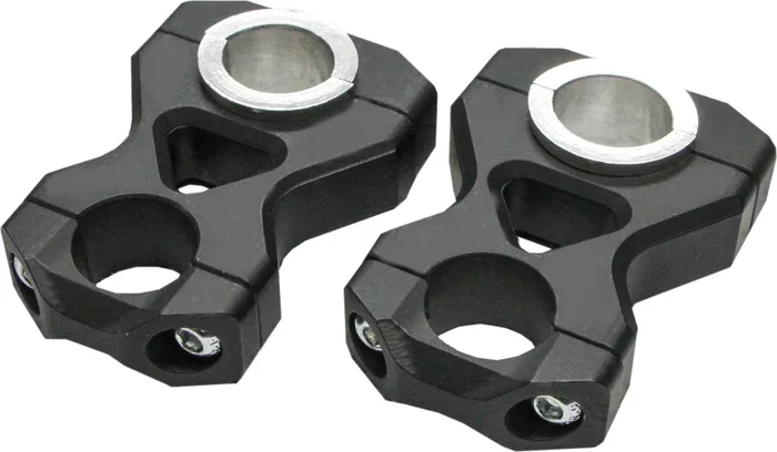 PRO ARMOR CRB2-BK Handlebar Riser Blocks - Adjustable Handlebar Riser for Enhanced Control and Comfort