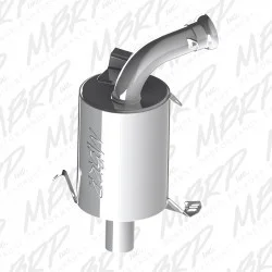 MBRP 127T209 Trail Performance Exhaust - High-Flow Exhaust System for Off-Road Vehicles