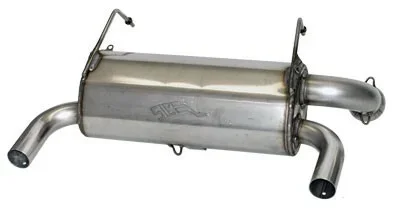 SLP 09-111 Performance Slip-On Muffler - 3 HP Gain, Enhanced Airflow for Polaris