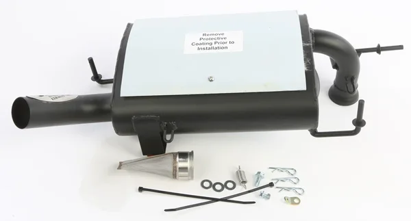 SLP 09-115 Performance Slip-On Muffler - +3 HP Horsepower Gain for Polaris Exhaust