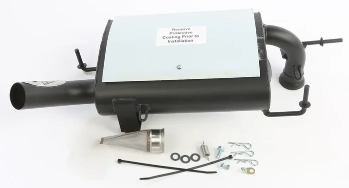 SLP 09-115 Performance Slip-On Muffler - +3 HP Horsepower Gain for Polaris Exhaust