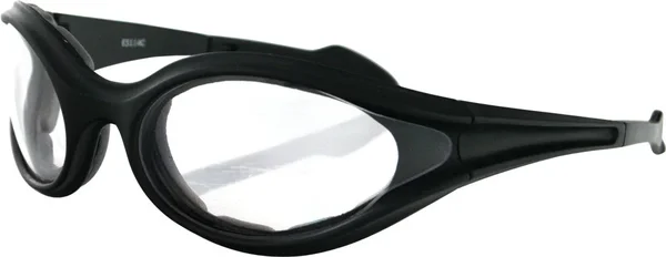 BOBSTER ES114C Foamerz Sunglasses - Wrap-Around Anti-Fog Eyewear for Riders