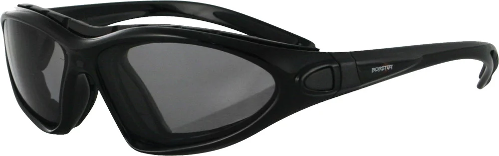 BOBSTER Road Master Sunglasses - Convertible Photochromic Eyewear for Riders