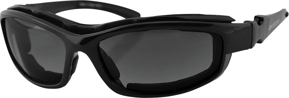 BOBSTER Road Hog II Convertible Sunglasses with Interchangeable Lenses - Eyewear for Riders