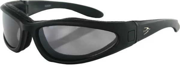 BOBSTER Low Rider II Sunglasses - Wrap-Around Design with 3 Lenses for Riders
