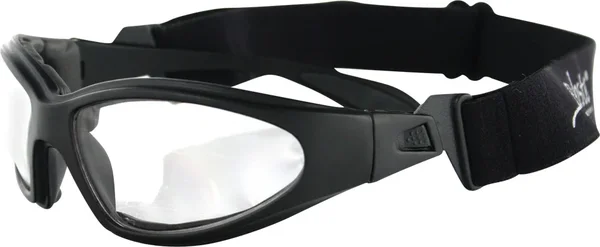BOBSTER GXR001C Sunglasses - Wrap-Around Polycarbonate Frames with Detachable Strap for Riders