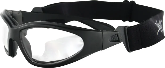 BOBSTER GXR001C Sunglasses - Wrap-Around Polycarbonate Frames with Detachable Strap for Riders