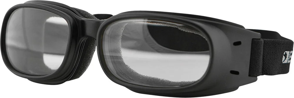 BOBSTER Piston Goggles - Aerodynamic Racing Eyewear with Anti-Fog Lenses