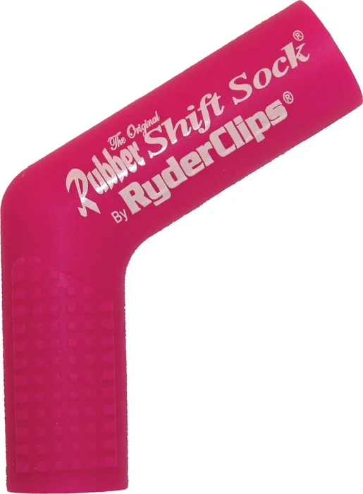 RYDER CLIPS RSS-PINK Rubber Shift Sock - Durable Foot Control for Powersports