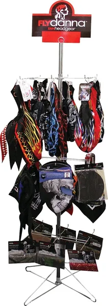 ZAN HRACKB3 Headgear Display - Promotional Racing Tech for Riders