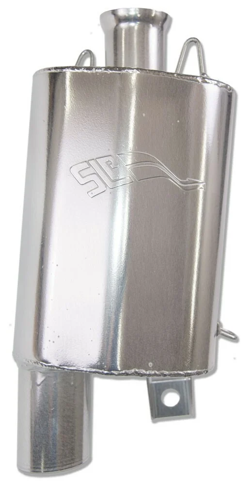 SLP Lightweight Exhaust Silencer - Custom Ceramic Coated for Performance & Durability
