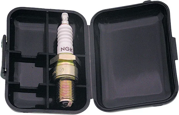 SP1 Spark Plug Caddy - 14mm Threaded Case for 2 Spark Plugs | Portable Tool Kit Accessory