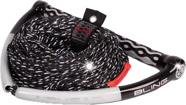 KWIK TEK Bling Stealth Wakeboard Rope - Durable & Stylish Accessories for Riders
