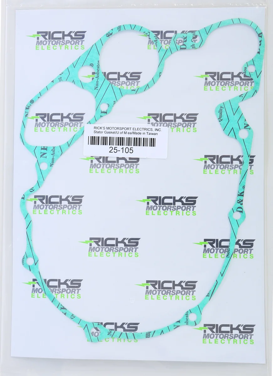 RICKS 25-105 Stator Cover Gasket - Premium Replacement for Powersports Engines