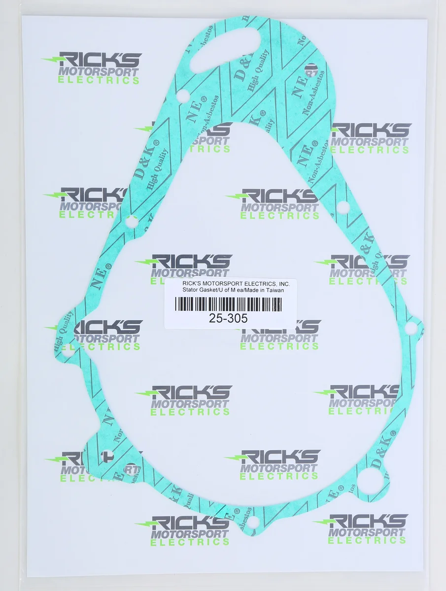 RICKS 25-305 Stator Cover Gasket - High-Quality Gasket for Powersports Engines