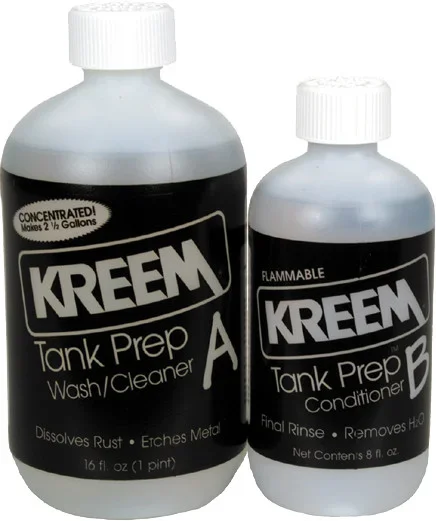 KREEM Tank Prep - Premium Fuel Tank Cleaner & Corrosion Inhibitor for Powersports Vehicles
