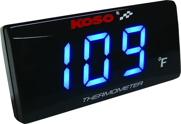 KOSO Super Slim Water Temperature Gauge – Precision Monitoring for Powersports Enthusiasts