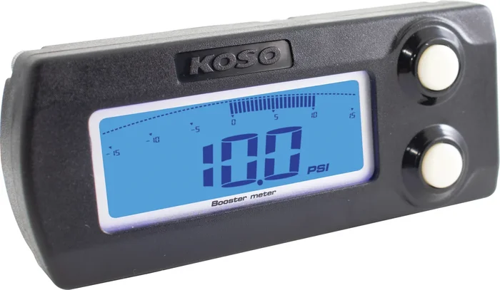 KOSO X-1 Boost Gauge - Accurate Air Pressure Monitoring for Powersports Vehicles