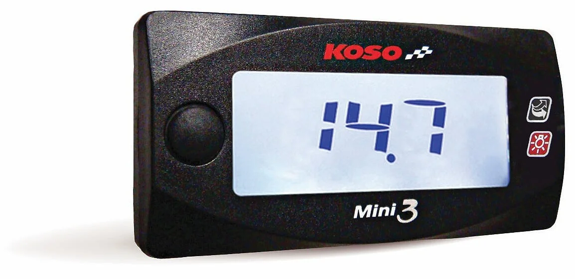 KOSO Honda Grom Air/Fuel Ratio Gauge - Precision Fuel Monitoring for Off-Road Riders