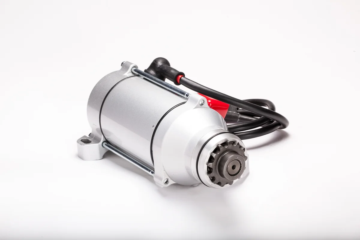 RICKS 61-101 Starter Motor - Durable Motorcycle Starter for Reliable Engine Cranking