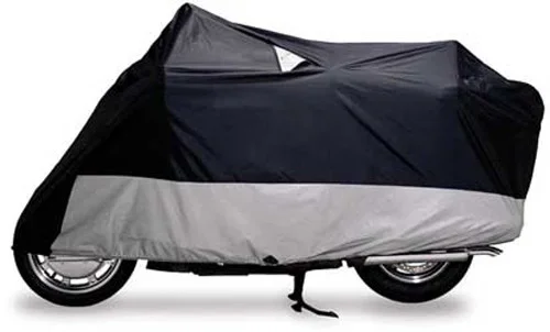 DOWCO Ultralite Motorcycle Cover - Lightweight, Weatherproof Storage Cover for All Motorcycles
