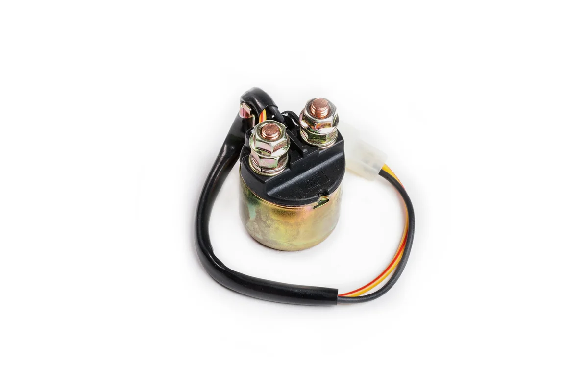 RICKS 65-502 Starter Solenoid - Durable Electrical Component for Powersports Vehicles