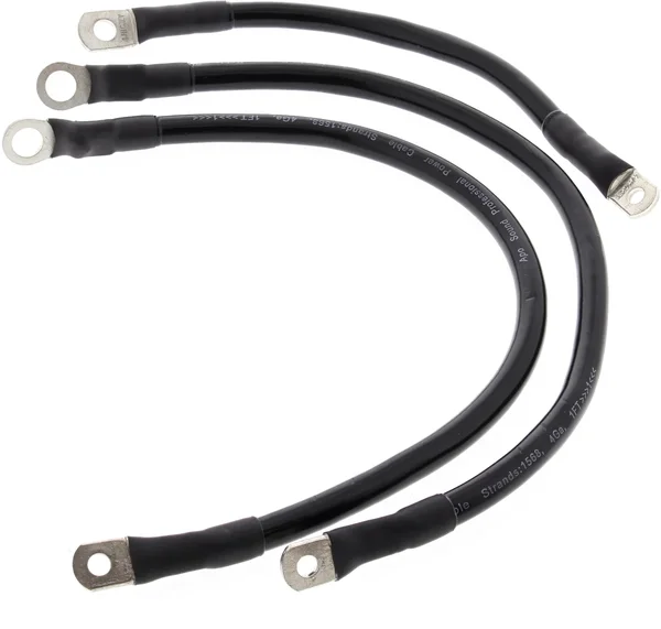 ALL BALLS Racing 79-3006-1 Battery Cable Kit - Heavy-Duty Electrical Connections for Powersports
