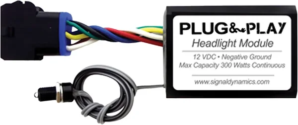 SDC 01015 Plug & Play Headlight Modulator - Electrical Upgrade for Powersports Vehicles