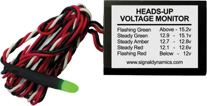 SDC - 01050 - Heads-Up Voltage Monitor