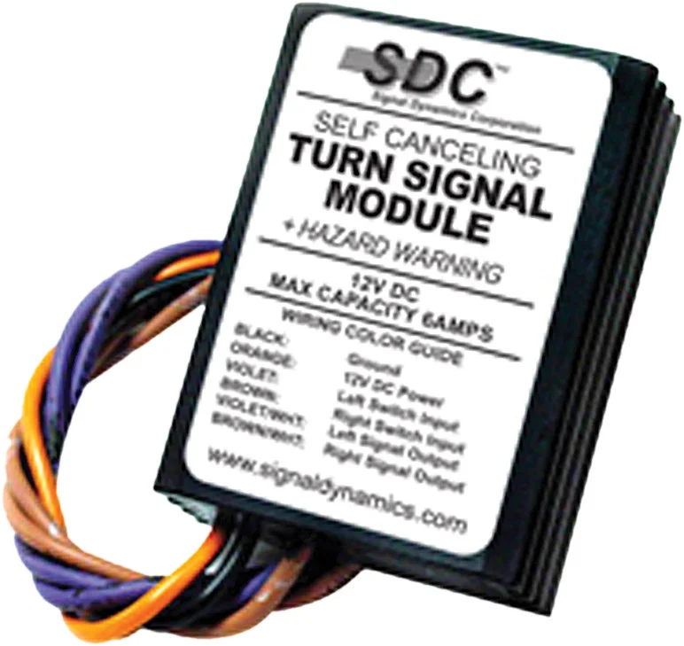 SDC 01501 Self-Canceling Turn Signal Module - Electrical System Upgrade for Powersports Vehicles