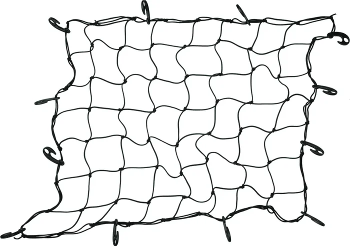 FIRE POWER 52302 10HOOK Bed Net - Adjustable Tie-Down Straps with 6 Removable Hooks