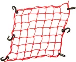 POWERTYE 6-Hook Adjustable Cargo Net for ATV/UTV - Durable Tie-Down Straps with Patented Tightening System