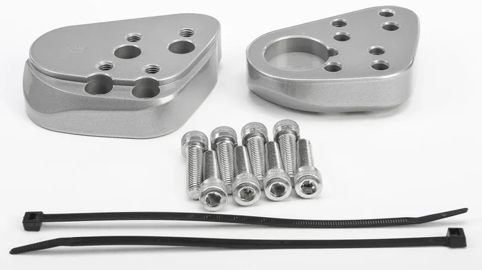 HELIBARS HR05066 Motorcycle Risers - Adjustable Handlebar Riser for Enhanced Comfort & Control