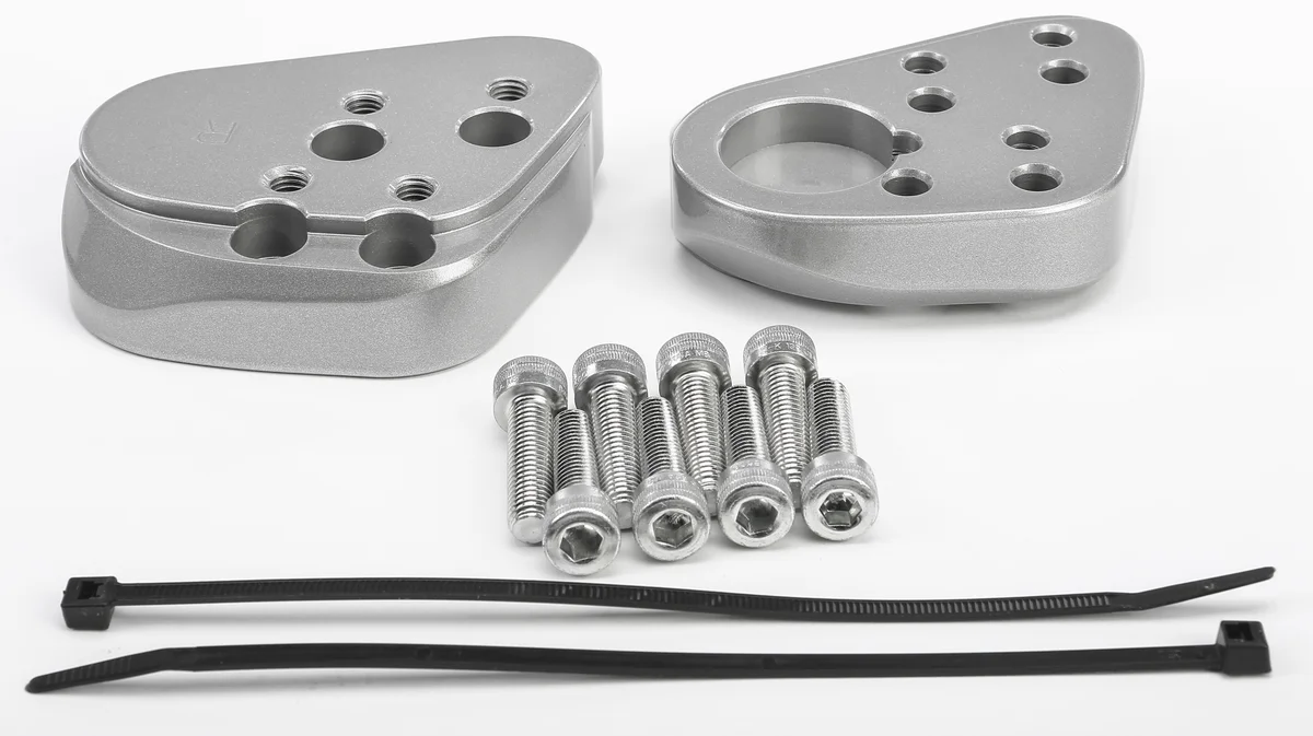 HELIBARS HR05066 Motorcycle Risers - Adjustable Handlebar Riser for Enhanced Comfort & Control