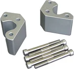 HELI-BARS HR04043-BAK Motorcycle Risers - Enhanced Comfort & Handling for All-Day Riding