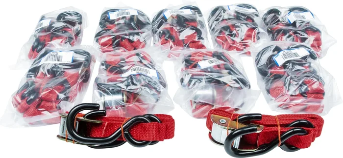 FIRE POWER 1" Tie-Downs - Durable Straps for Powersports Vehicles