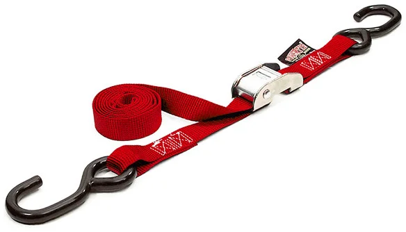 POWERTYE 12' Extra Long Tie-Down Straps - Durable Tie-Downs for Powersports Vehicles