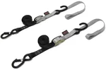 POWERTYE 1" Soft Tie w/Secure Hook - Durable Straps/Tie-Downs for Powersports