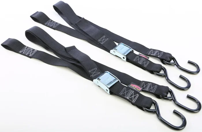POWERTYE 1 1/2" Fat Straps w/Soft Tye - Durable Tie-Downs for Powersports