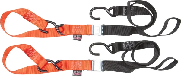 POWERTYE 29621 Logo Tie-Down Straps - Durable & Secure for Powersports