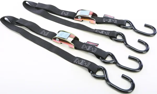 POWERTYE 22032 S-Hook PWC Tie-Downs - Durable Straps for Secure Watercraft Storage