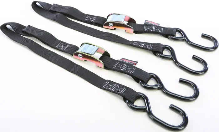 POWERTYE 22032 S-Hook PWC Tie-Downs - Durable Straps for Secure Watercraft Storage