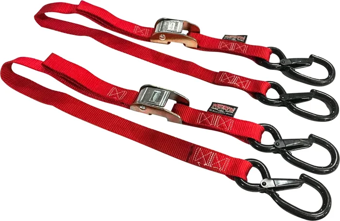 POWERTYE 22031-S Latch Hook PWC Tie-Downs - Durable Straps for Secure Watercraft Storage