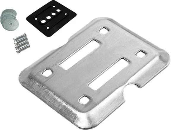 POWERTYE E-Track Floor Plate - Add 2 Mounting Points for Trailers & Towing