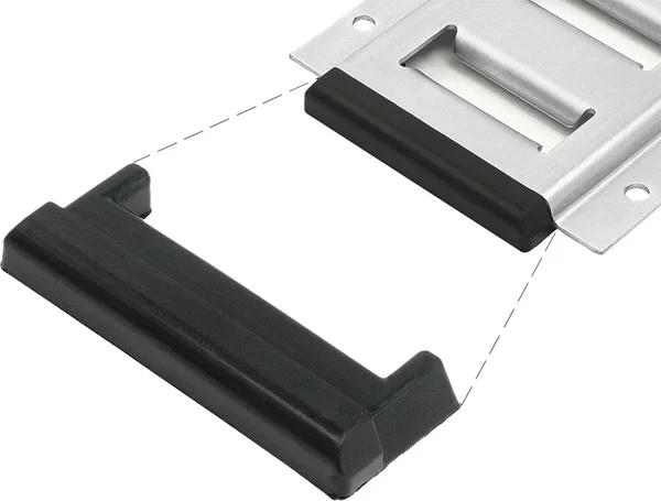 POWERTYE E-Track Rubber End Caps - Durable Protection for Trailer Towing Equipment