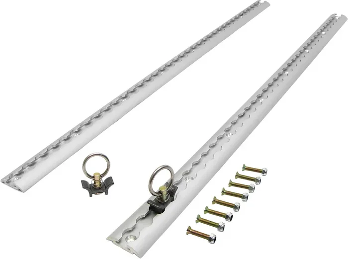 POWERTYE 3 Ft. Aero Track Kit - Durable Anchoring System for Trailers & Truck Beds