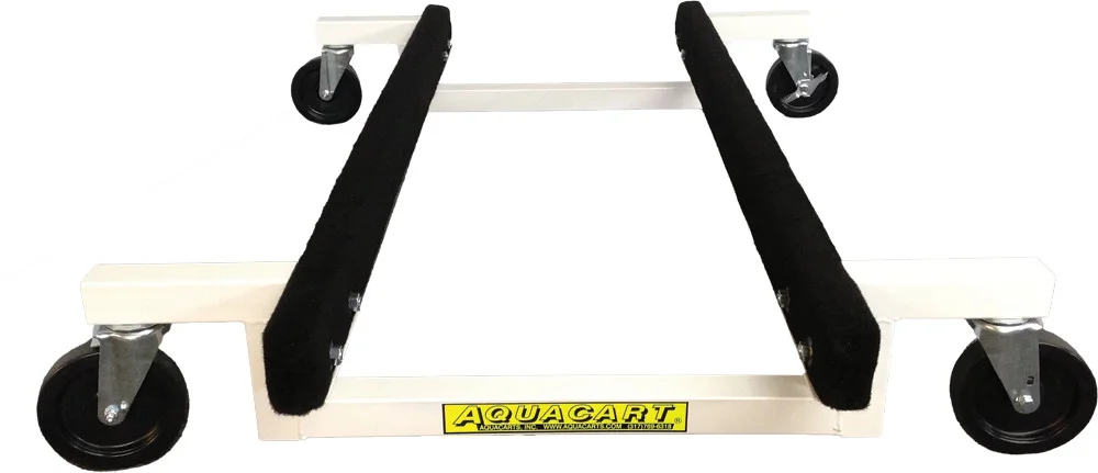 AQUACART AQ-9 Floor Hugger Storage Cart - Durable Stand for Powersports Equipment