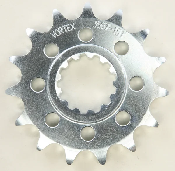 VORTEX 3567-15 Front C/S Steel Sprocket - Durable, High-Performance Motorcycle Replacement