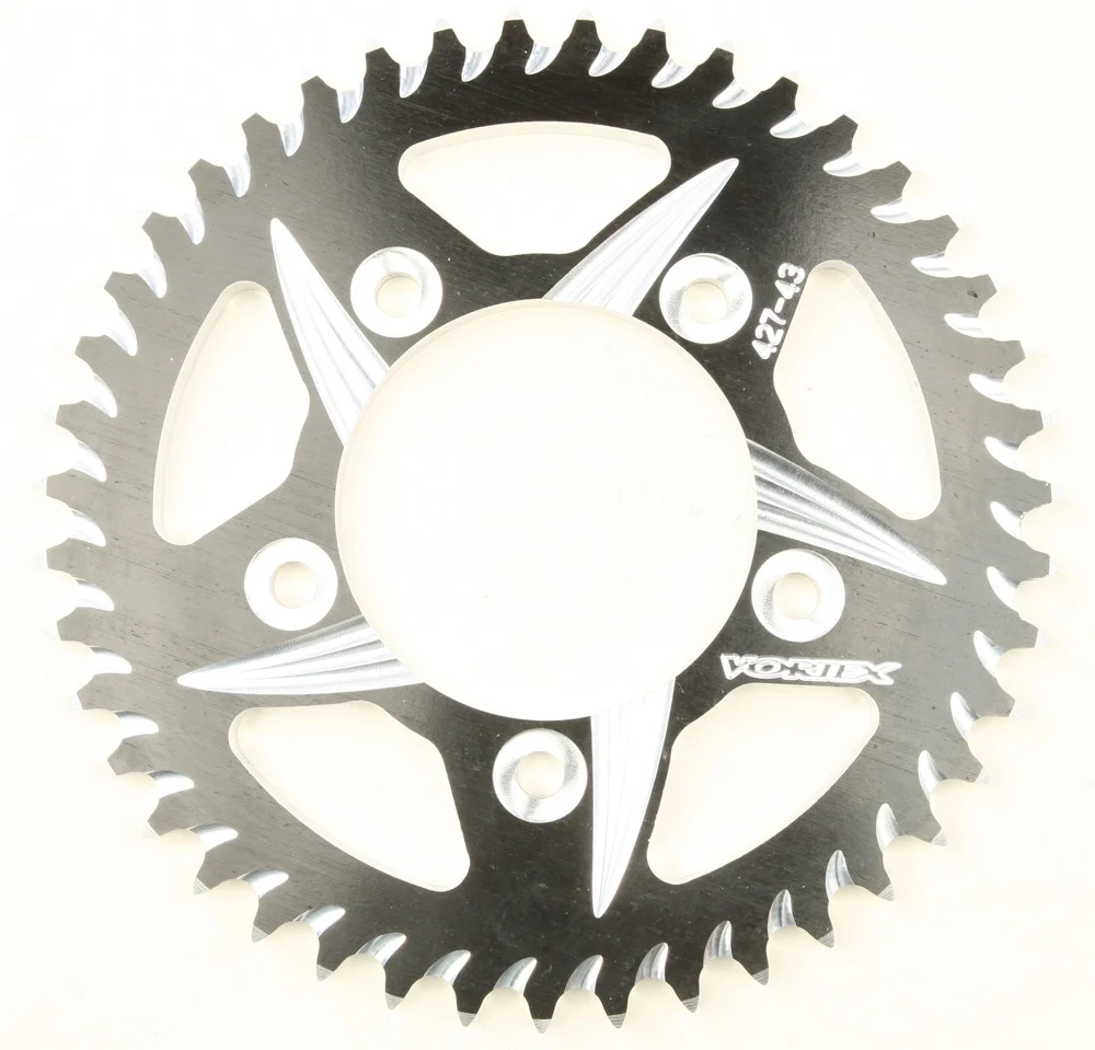 VORTEX 427ZK-43 CAT5 Rear Aluminum Sprocket - Durable & High-Performance for Powersports
